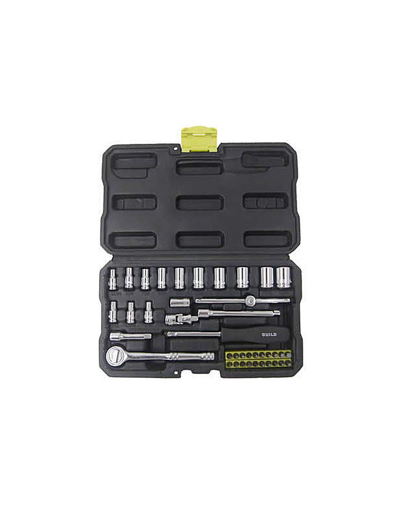 Guild 40 Piece Drive Socket Set. Guild 40 Piece Drive Socket Set.