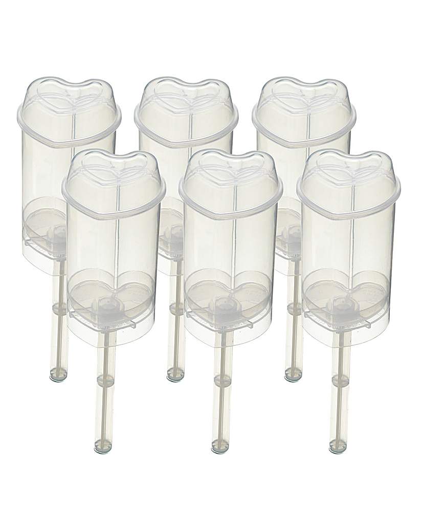 Sweetly Does It Heart Push Pop Moulds Sweetly Does It Heart Push Pop Moulds