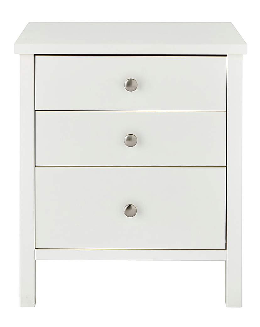 Newport 3 Drawer Bedside Table Newport 3 Drawer Bedside Table