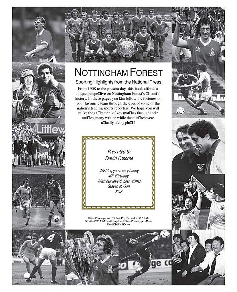 History of Your Football Club Book A4 History of Your Football Club Book A4