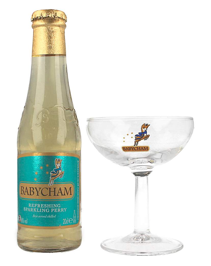 Babycham and Glass Babycham and Glass