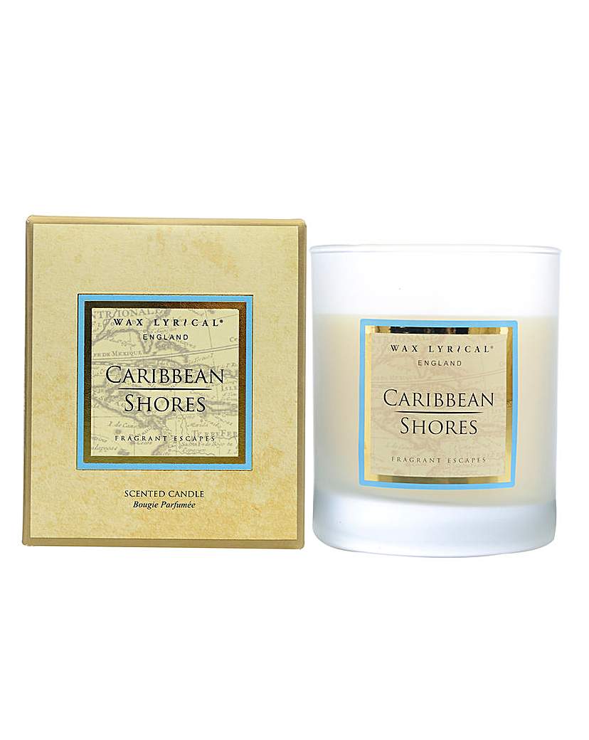 Wax Lyrical Fragrance Escapes Glass Cand Wax Lyrical Fragrance Escapes Glass Cand
