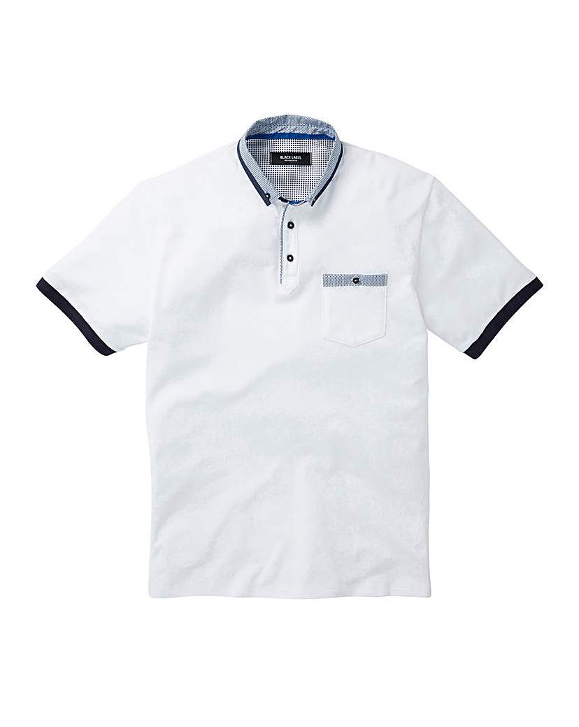 Black Label Pocket Trim Polo Regular Black Label Pocket Trim Polo Regular