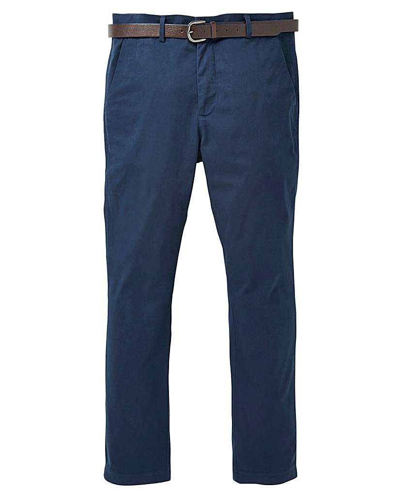 Black Label Belted Smart Stretch Chino R Black Label Belted Smart Stretch Chino R