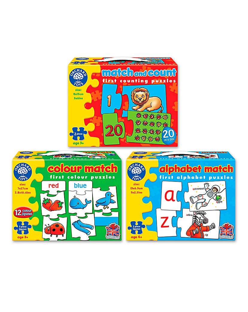 Pack of 3 Activity Jigsaws Pack of 3 Activity Jigsaws