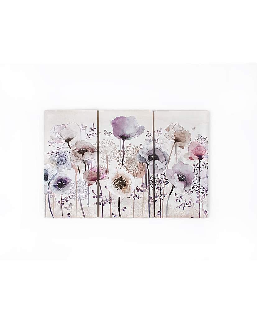 Classic Poppy Trio Wall Art Classic Poppy Trio Wall Art