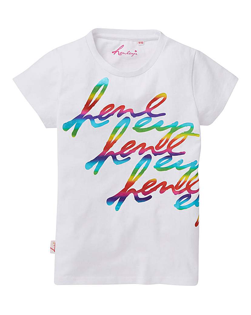 Henleys Girls White Pine Wood T-Shirt Henleys Girls White Pine Wood T-Shirt