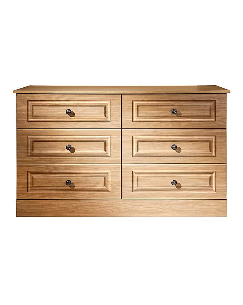 Aragon 6 Drawer Wide Chest Aragon 6 Drawer Wide Chest