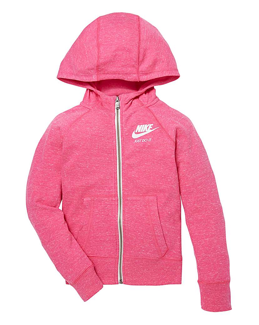 Nike Girls Gym Vintage FZ Hoodie Nike Girls Gym Vintage FZ Hoodie