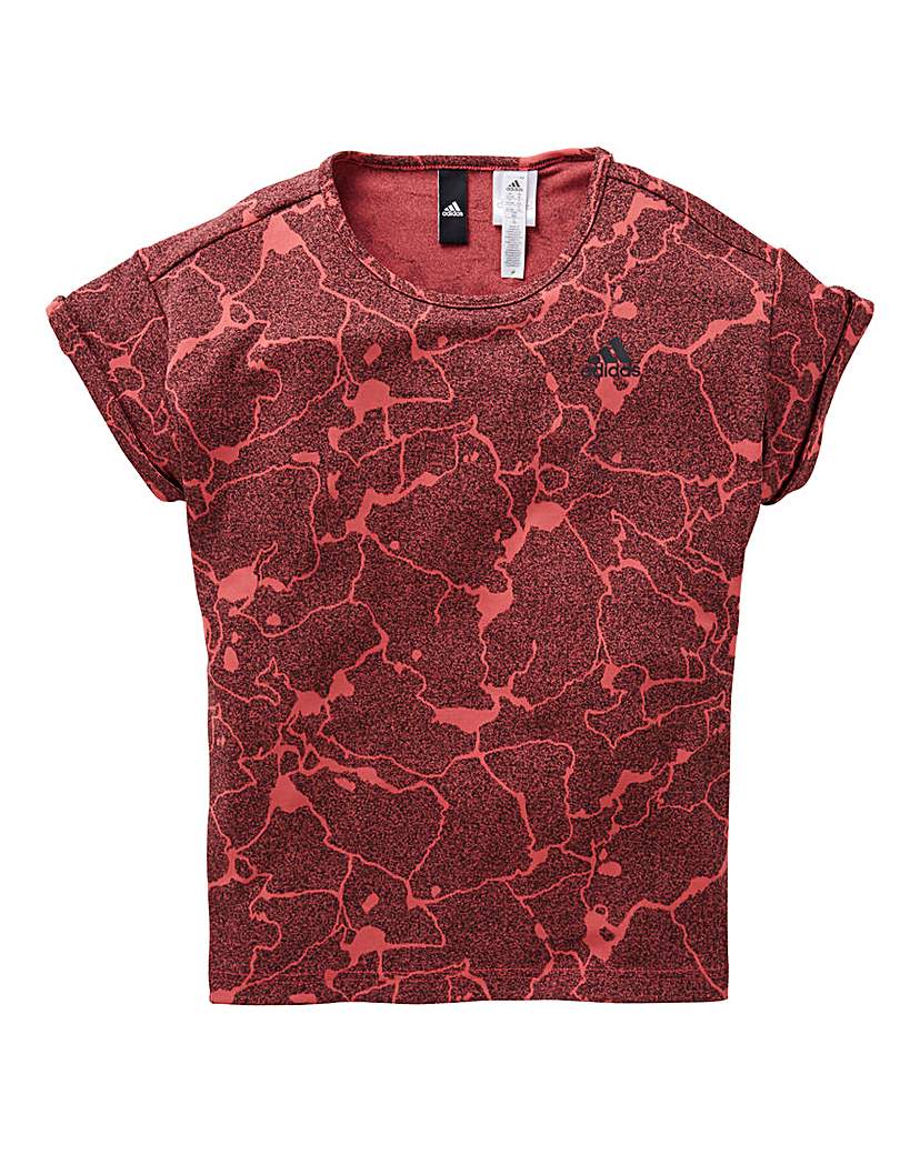 adidas Youth Girls Id Loose T-Shirt adidas Youth Girls Id Loose T-Shirt