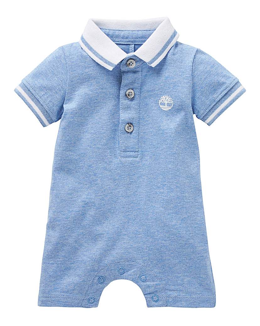 Timberland Baby Polo Romper Timberland Baby Polo Romper