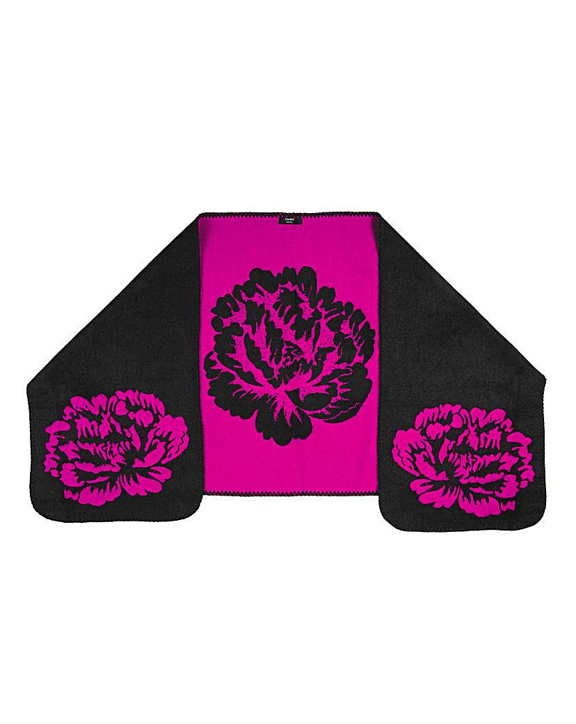 Joanna Hope Print Blanket Wrap Joanna Hope Print Blanket Wrap