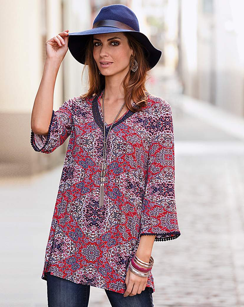 Together Print Jersey Top Together Print Jersey Top