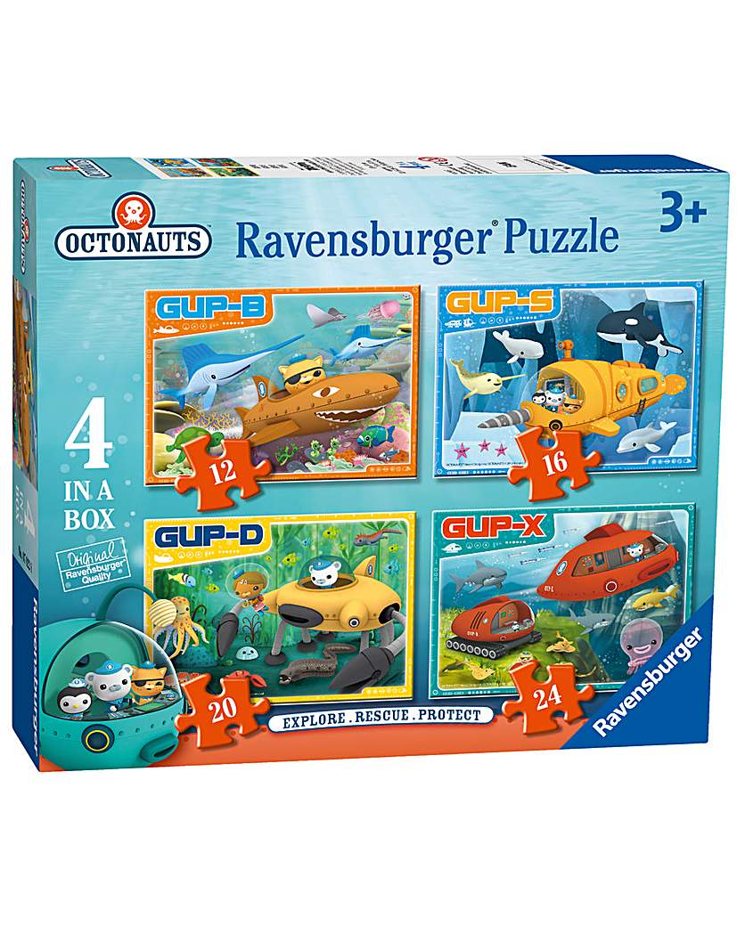 Octonauts Vehicle Jigsaw 4 in a Box Octonauts Vehicle Jigsaw 4 in a Box