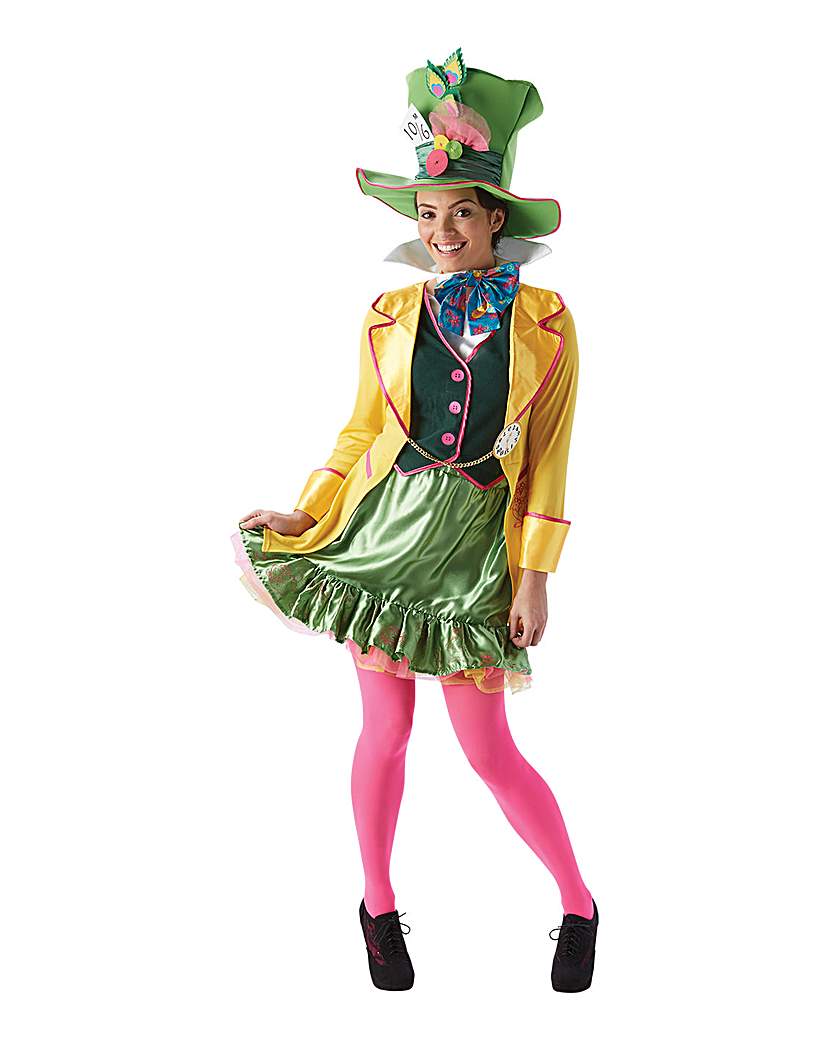 Adult Ladies Mad Hatter Costume Adult Ladies Mad Hatter Costume