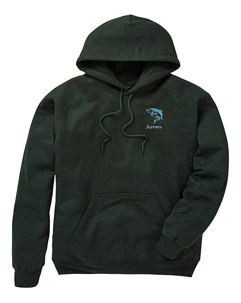 Personalised Fishing Hoodie Personalised Fishing Hoodie