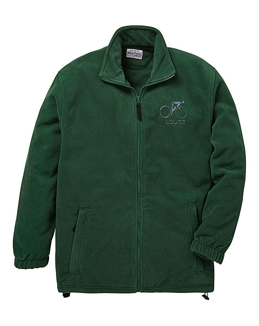 Personalised Cycling Zip Up Fleece Personalised Cycling Zip Up Fleece