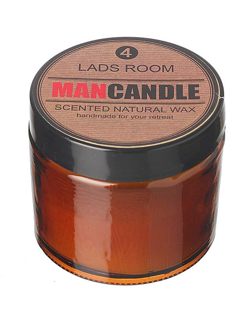 Man Candle - Lads Room Man Candle - Lads Room