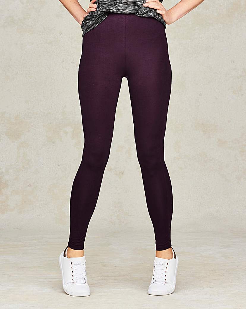 Stretch Jersey Leggings Long Stretch Jersey Leggings Long
