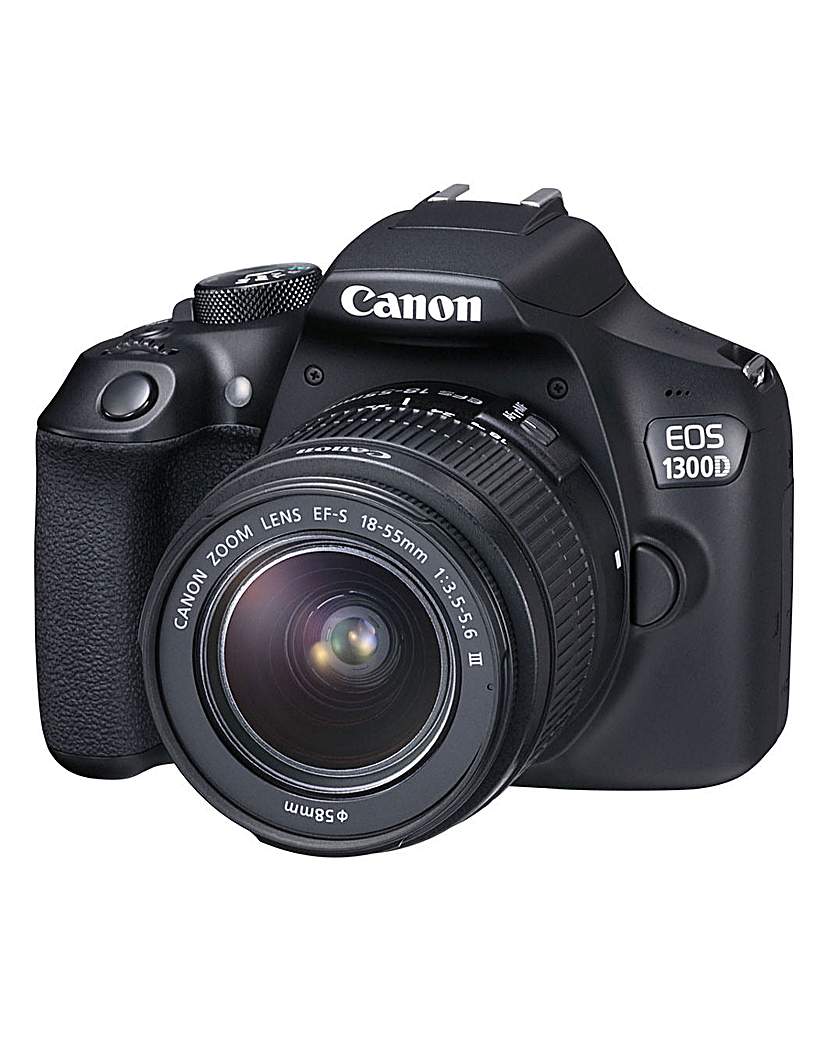 Canon EOS 1300D SLR inc 18-55 DCIII lens Canon EOS 1300D SLR inc 18-55 DCIII lens