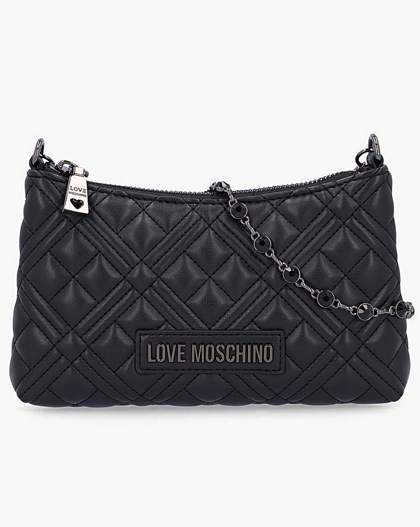 Love Moschino Pearl Quilt Shoulder Bag