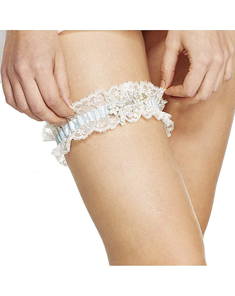 Alan Hannah Devoted Floral Lace Garter