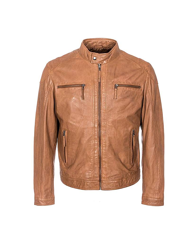 Woodland Leather Biker Jacket Woodland Leather Biker Jacket