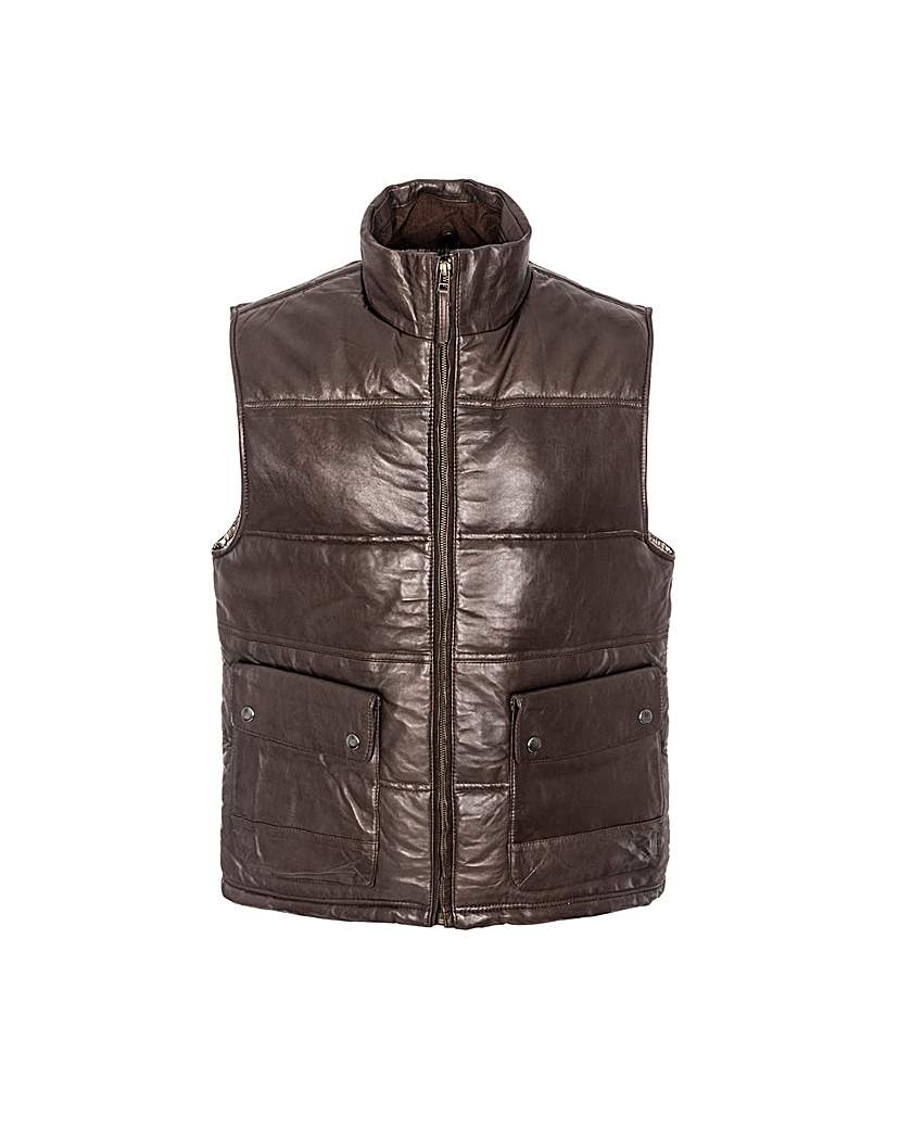 Woodland Leather Puffa Gilet Woodland Leather Puffa Gilet