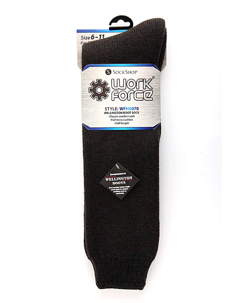 Workforce Wellington Boot Socks Workforce Wellington Boot Socks