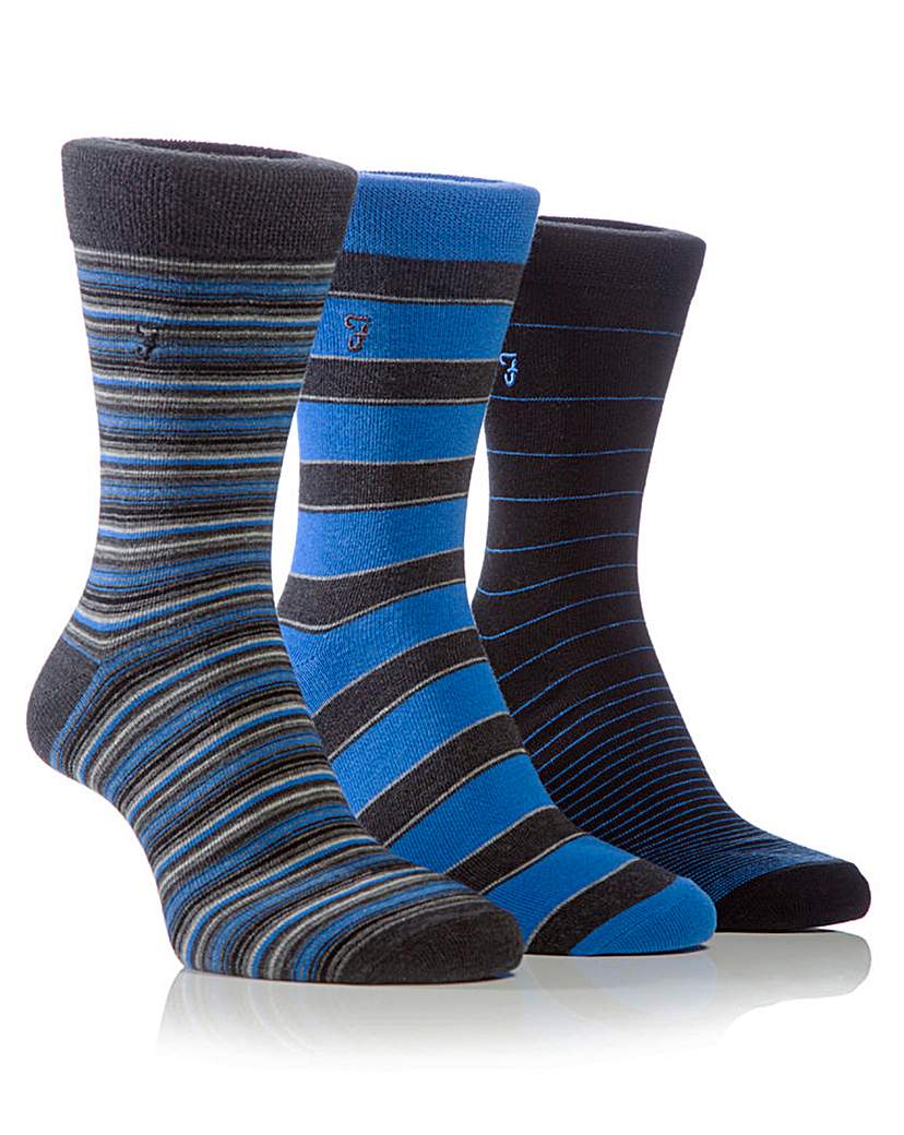 Farah Stripe Jaquard Socks Farah Stripe Jaquard Socks