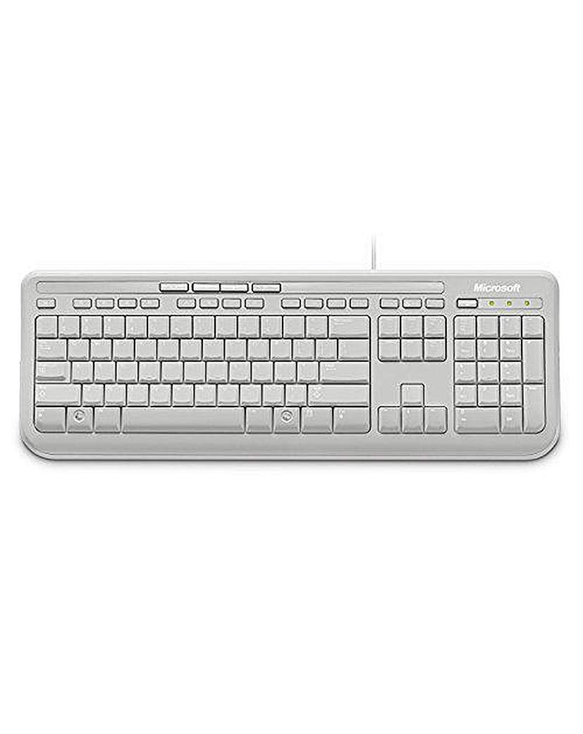 Wired Keyboard 600 White Wired Keyboard 600 White