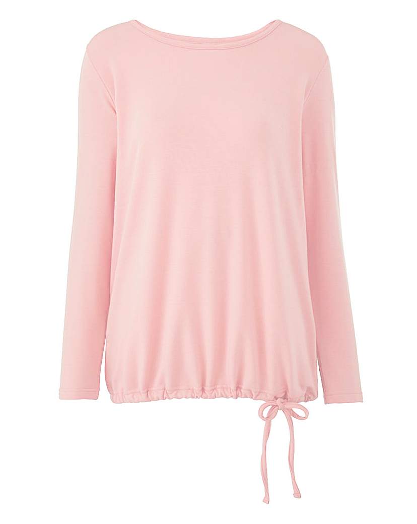 Blouson Wrap Back Top Blouson Wrap Back Top