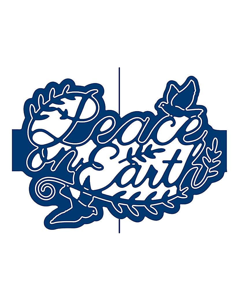 Tattered Lace Peace On Earth Die Tattered Lace Peace On Earth Die