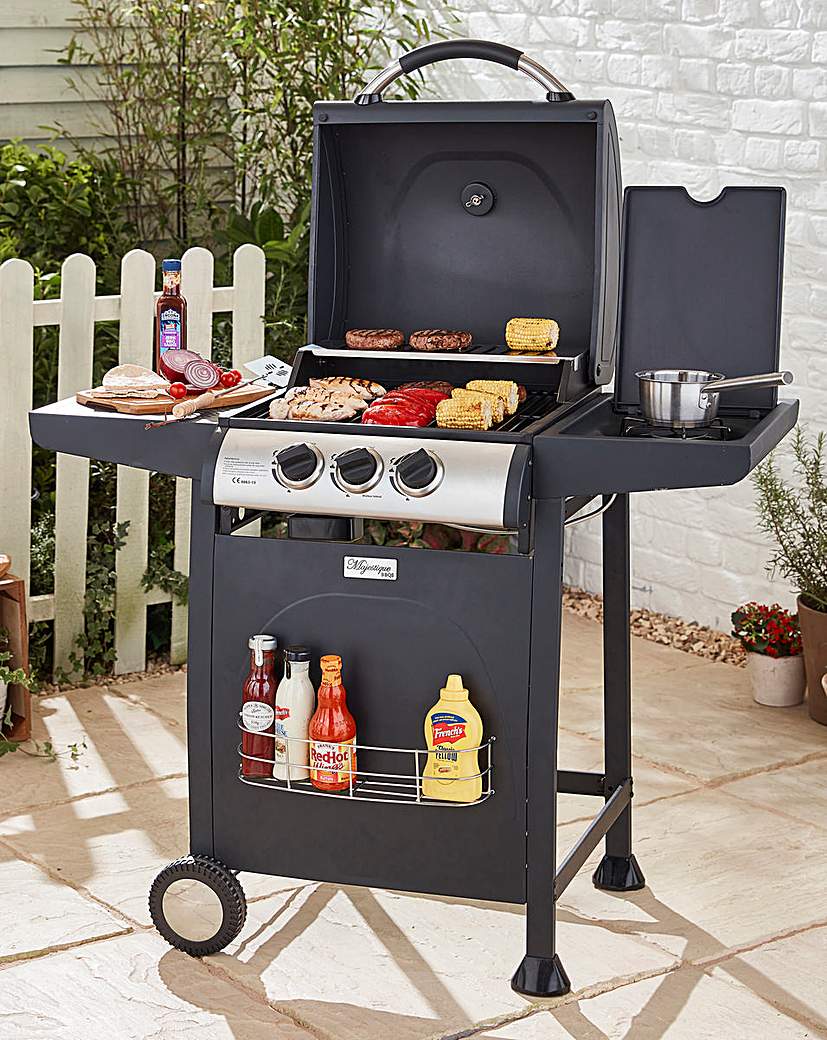 2 Burner Gas BBQ with Side Burner 2 Burner Gas BBQ with Side Burner
