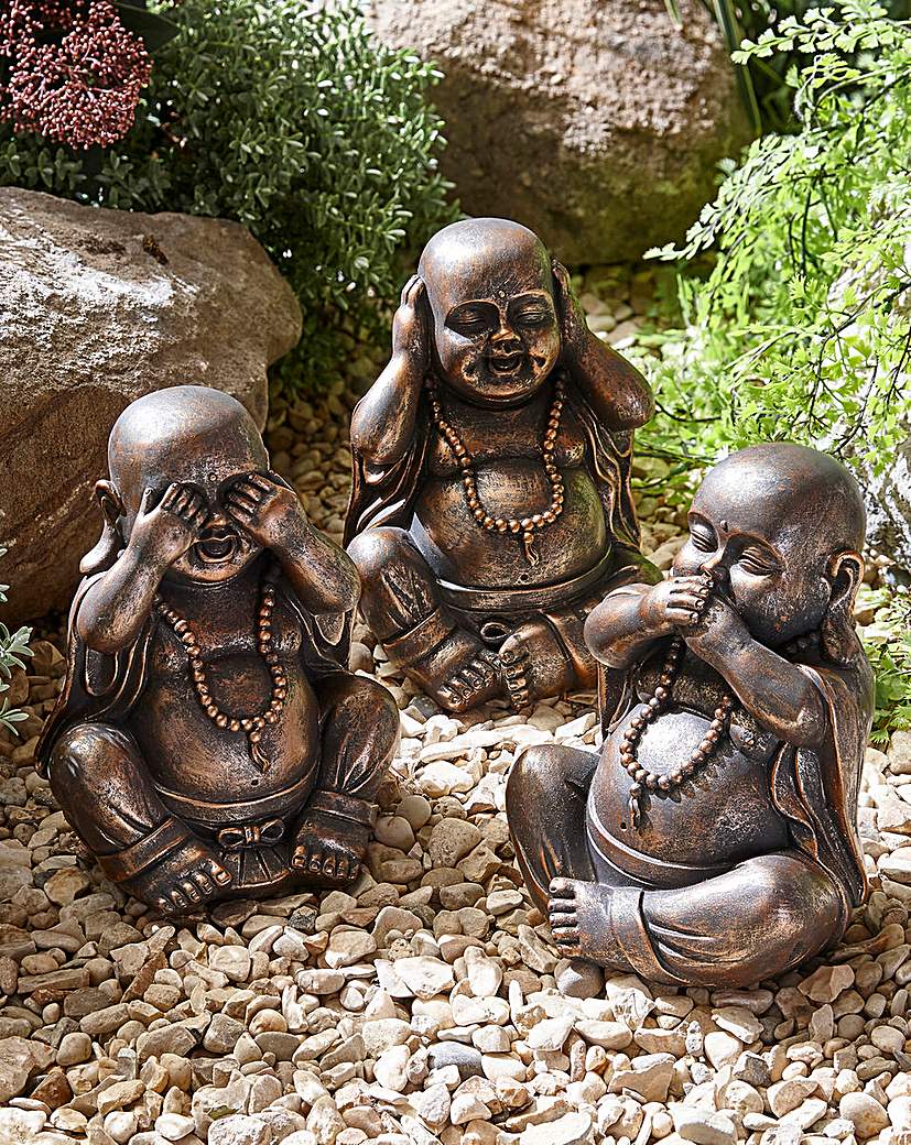 Set of 3 Buddhas Set of 3 Buddhas