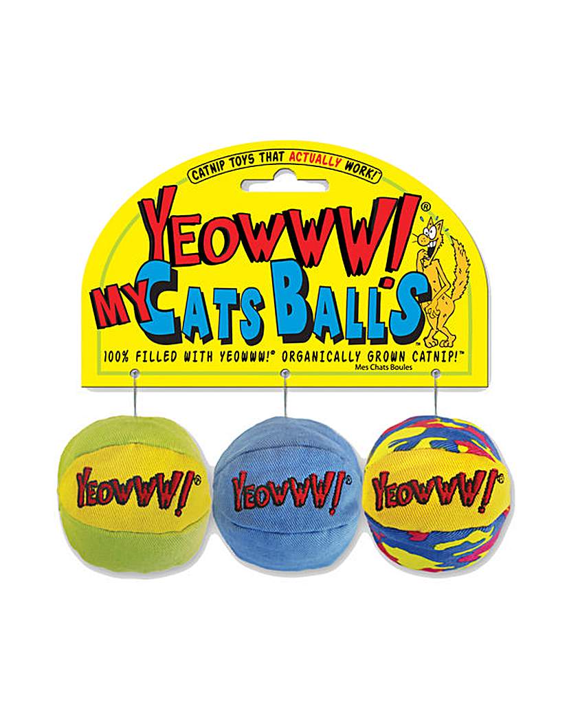 Yeowww My Cats Balls 3 Pack Yeowww My Cats Balls 3 Pack