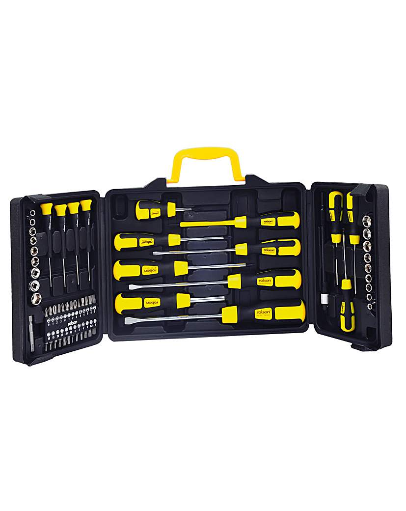 Rolson 60pc Screwdriver Set Rolson 60pc Screwdriver Set