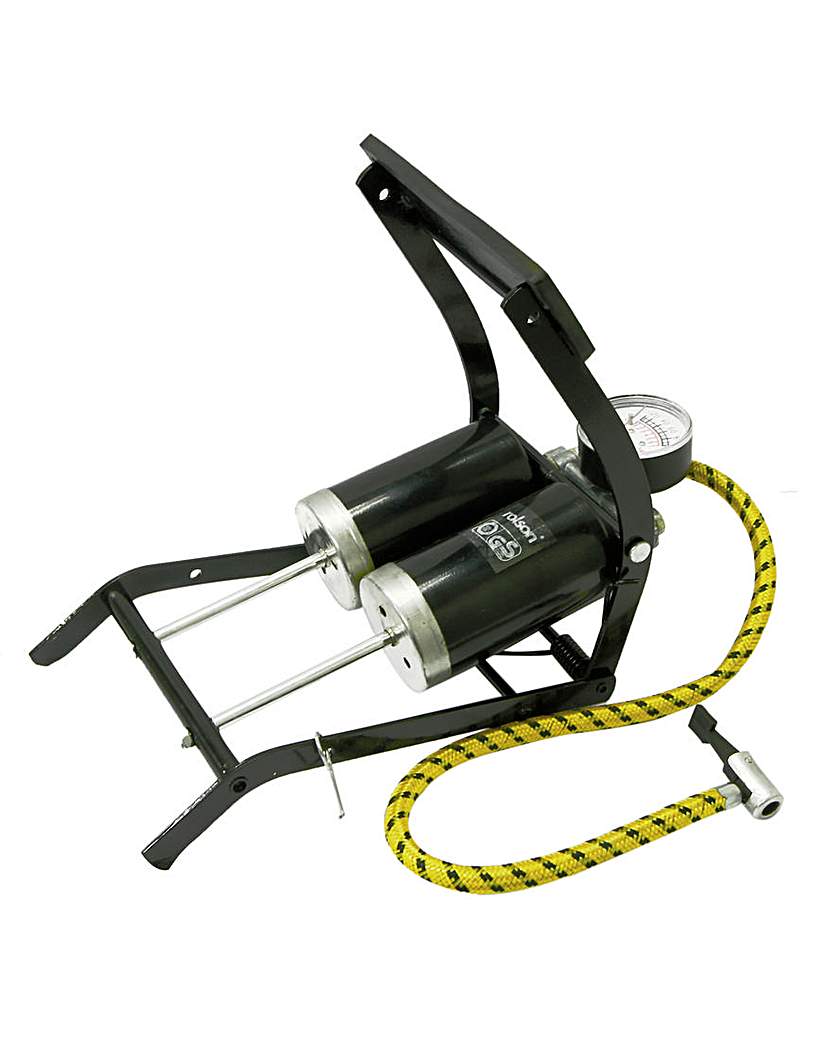 Rolson Double Cylinder Foot Pump Rolson Double Cylinder Foot Pump