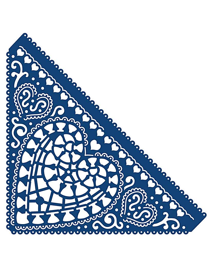 Tattered Lace Chantilly Heart Die Tattered Lace Chantilly Heart Die