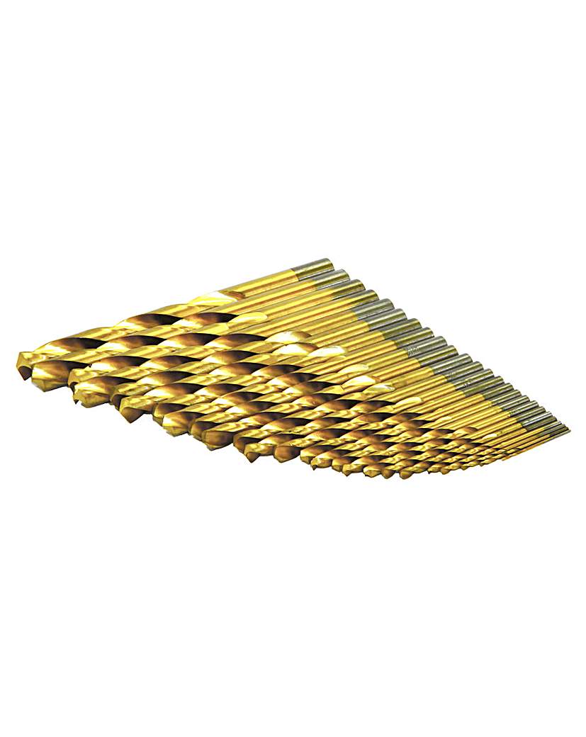 Rolson 25pc Titanium Drill Bit Set Rolson 25pc Titanium Drill Bit Set