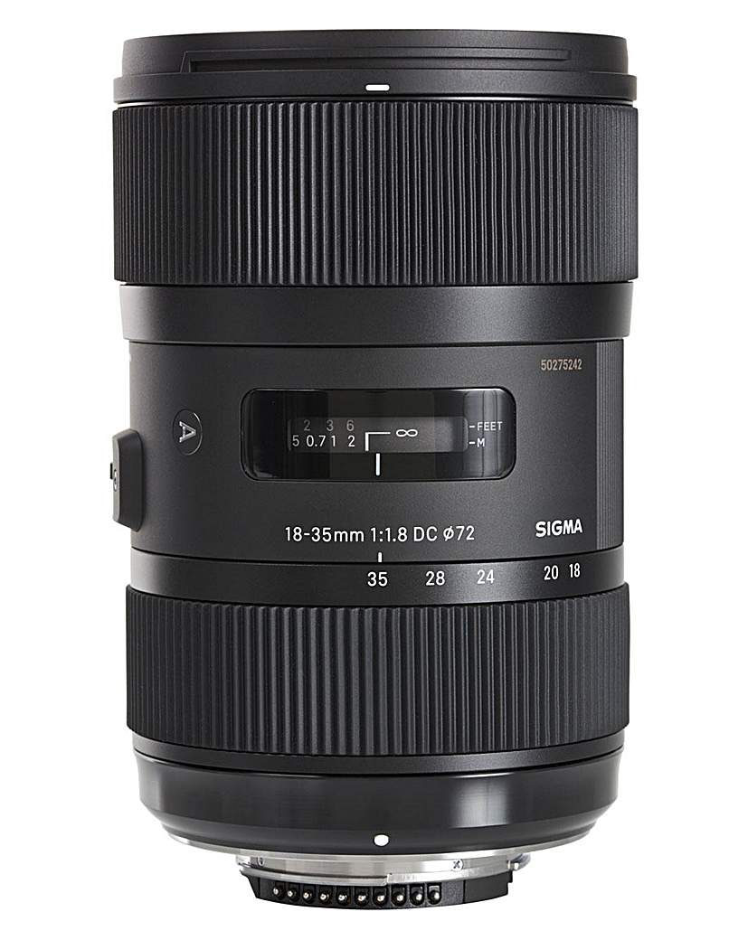 Sigma 18-35mm f/1.8 DC HSM Lens Nikon Sigma 18-35mm f/1.8 DC HSM Lens Nikon