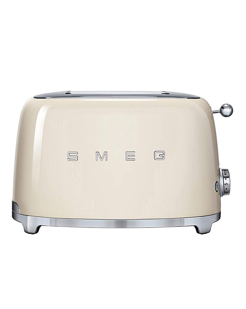 Smeg TSF01 2 Slice Cream Toaster