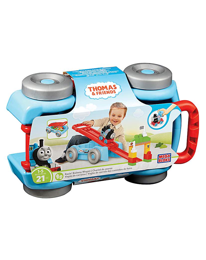 Mega Bloks Thomas Racin Railway Wagon Mega Bloks Thomas Racin Railway Wagon