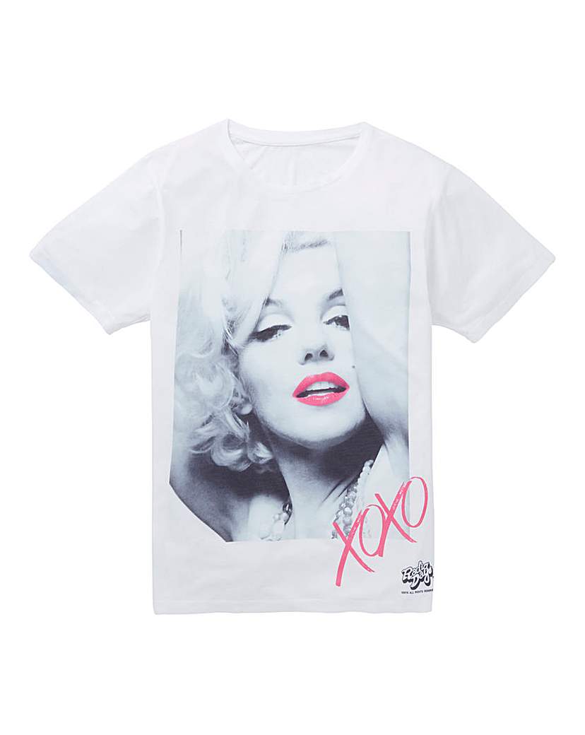 Marilyn Lipstick Tshirt Marilyn Lipstick Tshirt