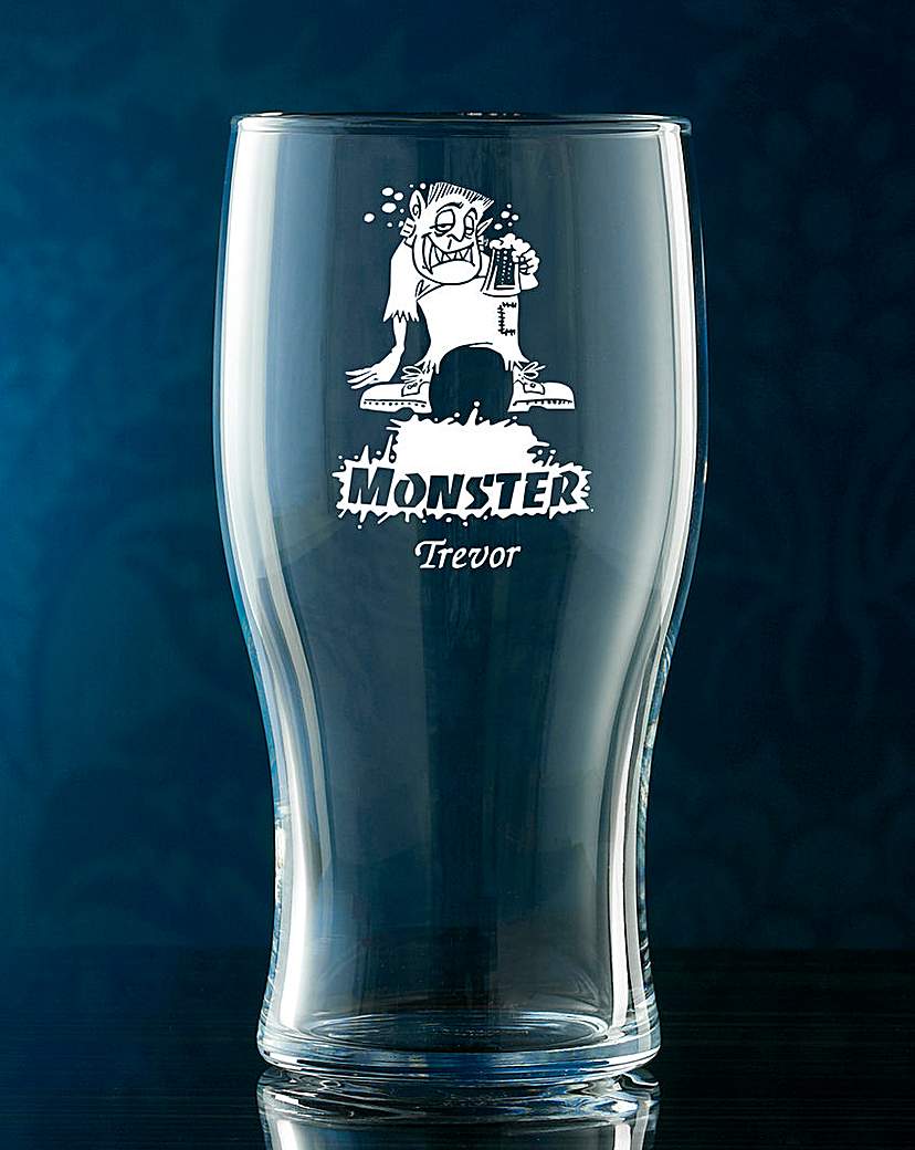Personalised Beer Glass Personalised Beer Glass