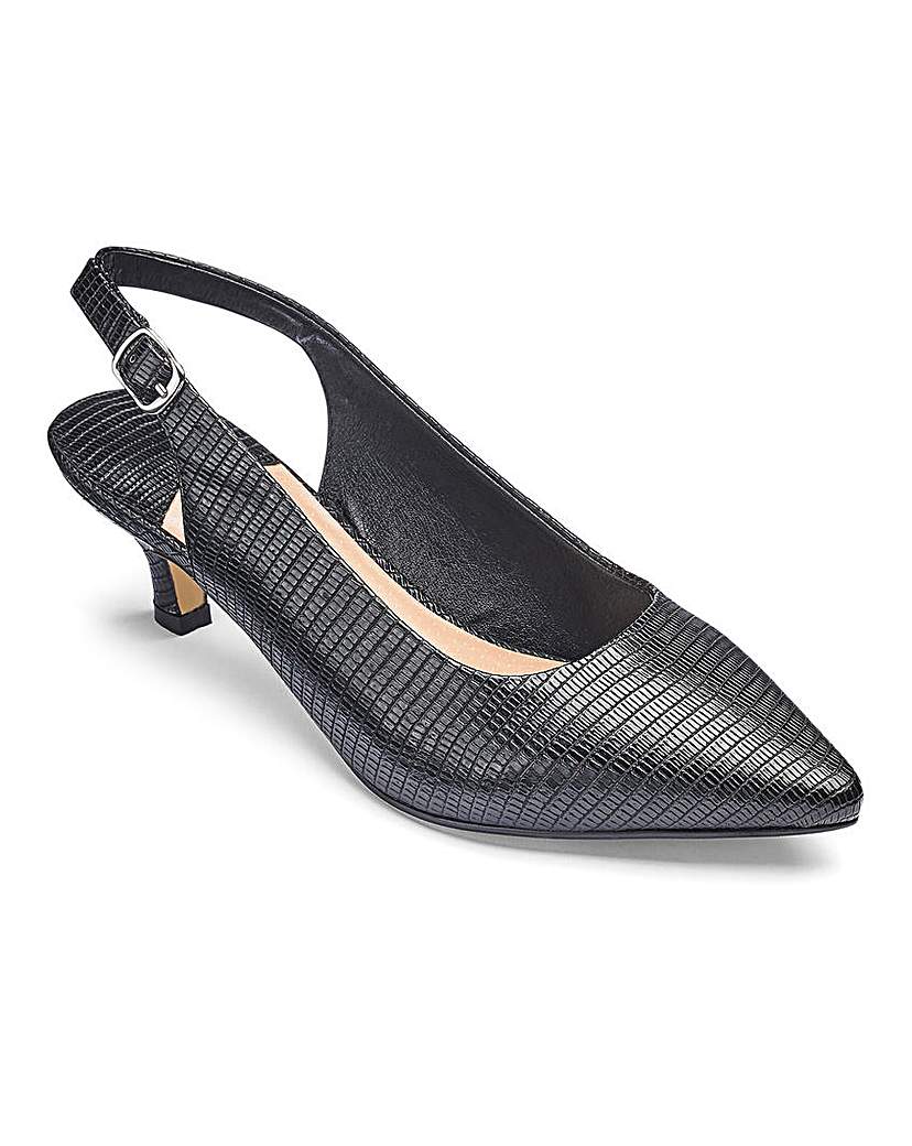 Heavenly Soles Slingback Shoes E Fit Heavenly Soles Slingback Shoes E Fit