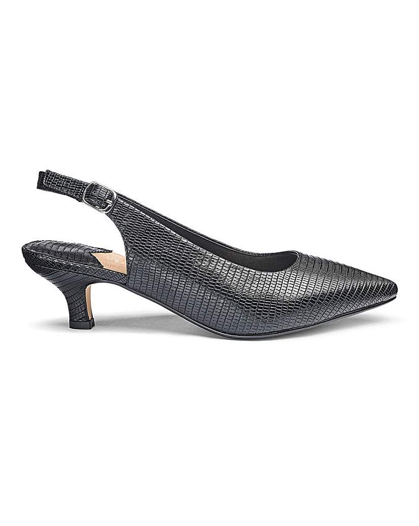 Heavenly Soles Slingback Shoes E Fit Heavenly Soles Slingback Shoes E Fit