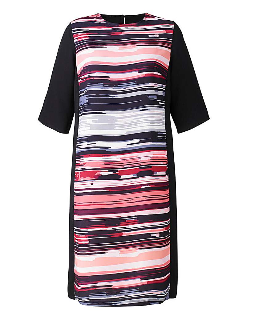 Panel Crepe Dress Panel Crepe Dress