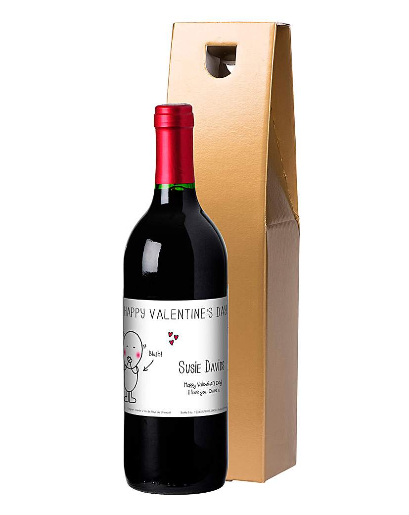 Chilli & Bubbles Personalised Red Wine Chilli & Bubbles Personalised Red Wine