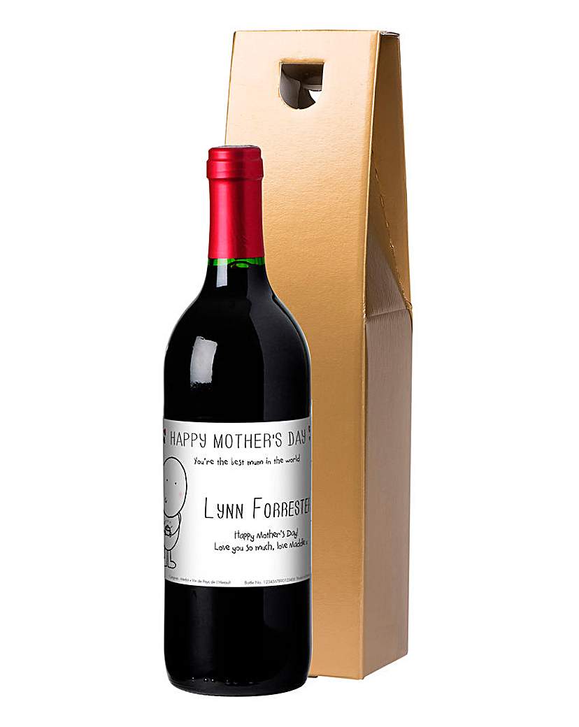 Chilli & Bubbles Personalised Red Wine Chilli & Bubbles Personalised Red Wine